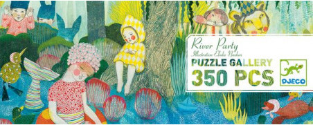Puzzle Gallery River Party Djeco